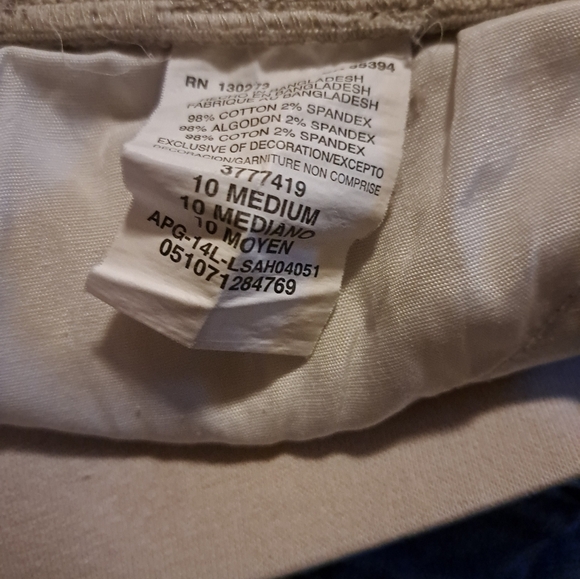 Lee relaxed shorts size 10 medium - Picture 9 of 9